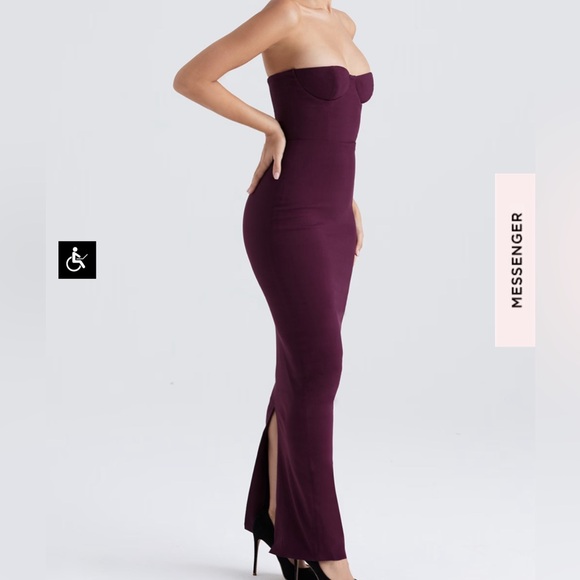 House of CB Lucia Strapless Corset Maxi Dress - Picture 2 of 7